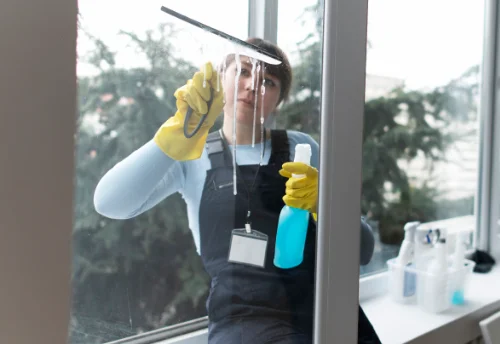 Nettoyage de vitres intérieures et extérieures à Vallery